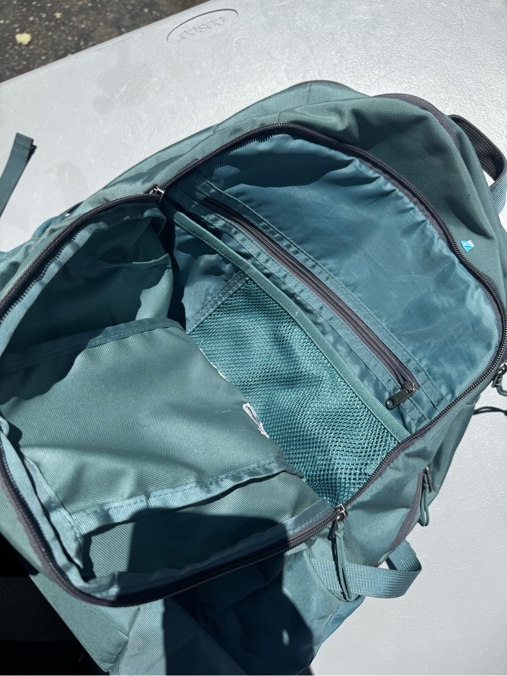 Patagonia Daypack Backpack | Green | Lightweight Hiking, Travel & Everyday Bag - Picture 5 of 7
